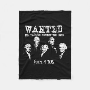 Gezocht om de oprichtende vaders van de Tredenaar  Fleece Deken