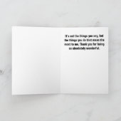 Gezocht om een geweldige vriend te zijn kaart (Binnen)