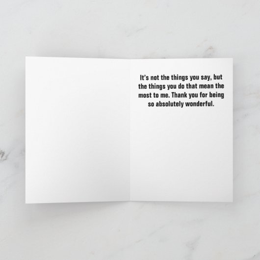 Gezocht om een geweldige vriend te zijn kaart (Binnen)