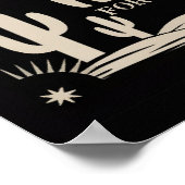 Gezocht Oude Wilde Westen Landelijke Land Fun Verj Poster (Hoek)