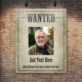 GEZOCHT: pas dit aan! Poster