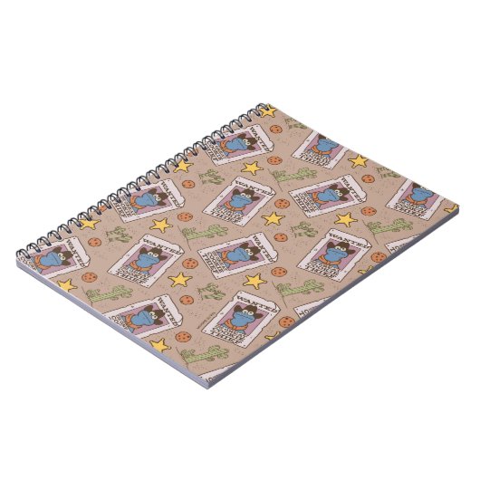 Gezocht patroon voor Cookie Monster Notitieboek (Linkerzijde)