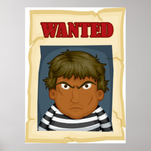 Gezocht persoon poster