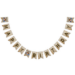 GEZOCHT! Piraten verjaardagsfeest Bunting Flags Vlaggetjes