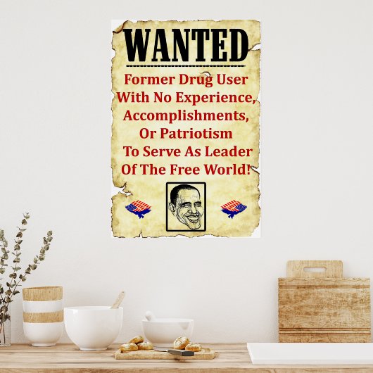 Gezocht Poster (Keuken)