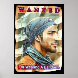 GEZOCHT POSTER