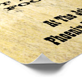 Gezocht Poster (Hoek)