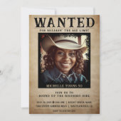 Gezocht Poster 50e verjaardagsfeest  foto Kaart (Voorkant)