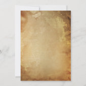 Gezocht Poster Birthday Uitnodiging (Achterkant)