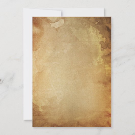 Gezocht Poster Birthday Uitnodiging (Achterkant)