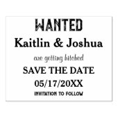 Gezocht Poster bruiloft 🤠 Custom Rubberstempel (Afrduk)