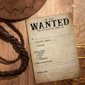 Gezocht Poster Bruiloft RSVP