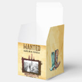 GEZOCHT Poster 🤠 Cowboy Boots Wedding Bedankdoosjes (Geopend)