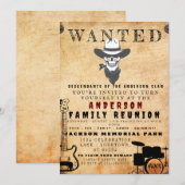 Gezocht Poster Familie reunion Barbeque Kaart (Voorkant / Achterkant)