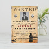 Gezocht Poster Familie reunion Barbeque Uitnodigin Kaart (Staand voorkant)