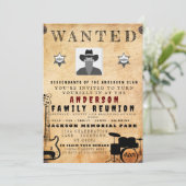 Gezocht Poster Familie reunion Barbeque Uitnodigin Kaart (Staand voorkant)