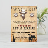 Gezocht Poster Familie reunion Barbeque Uitnodigin Kaart (Staand voorkant)