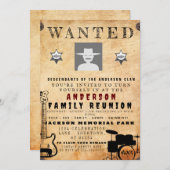 Gezocht Poster Familie reunion Barbeque Uitnodigin Kaart (Voorkant / Achterkant)