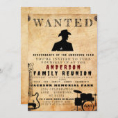 Gezocht Poster Familie reunion Barbeque Uitnodigin Kaart (Voorkant / Achterkant)