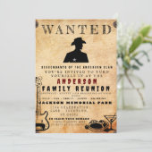 Gezocht Poster Familie reunion Barbeque Uitnodigin Kaart (Staand voorkant)