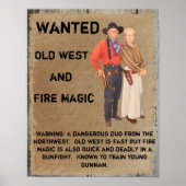 Gezocht Poster Gunslinger (Voorkant)