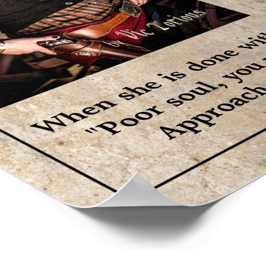 Gezocht Poster Holli Dag (Hoek)