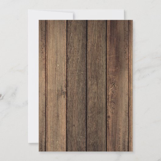 Gezocht Poster jongen eerste verjaardag Cowboy Kaart (Achterkant)