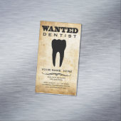 Gezocht Poster Magnetisch Visitekaartje (Voorbeeld)