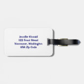 Gezocht Poster met eekhoorn Bagagelabel (Achterkant horizontaal)