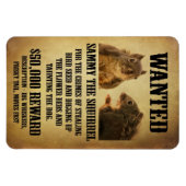 Gezocht Poster met eekhoorn Magneet (Horizontaal)