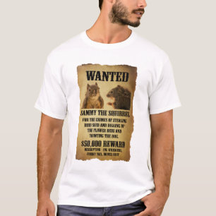 Gezocht Poster met eekhoorn T-shirt