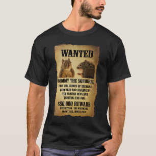 Gezocht Poster met eekhoorn T-shirt