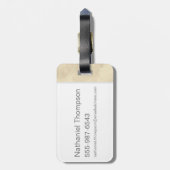 Gezocht Poster met veel en zeer gevaarlijke eigens Bagagelabel (Achterkant verticaal)