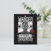 Gezocht Poster met veel en zeer gevaarlijke eigens Briefkaart (Staand voorkant)