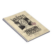 Gezocht Poster met veel en zeer gevaarlijke eigens Notitieboek (Rechterzijde)