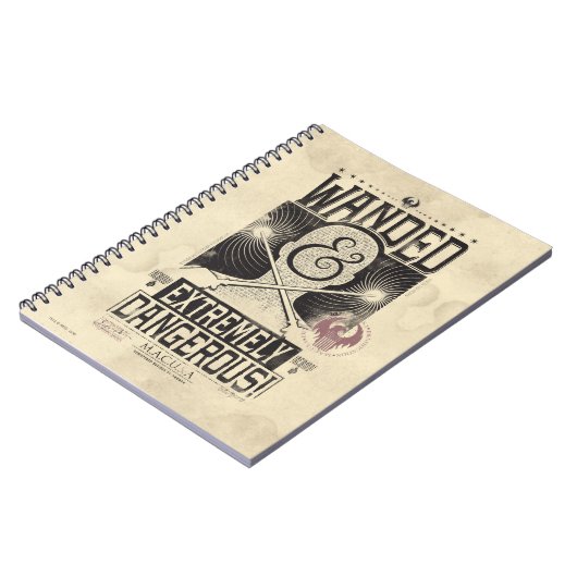 Gezocht Poster met veel en zeer gevaarlijke eigens Notitieboek (Linkerzijde)