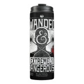 Gezocht Poster met veel en zeer gevaarlijke eigens Thermosbeker (Voorkant)