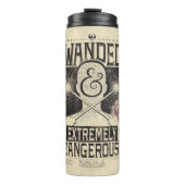 Gezocht Poster met veel en zeer gevaarlijke eigens Thermosbeker (Voorkant)