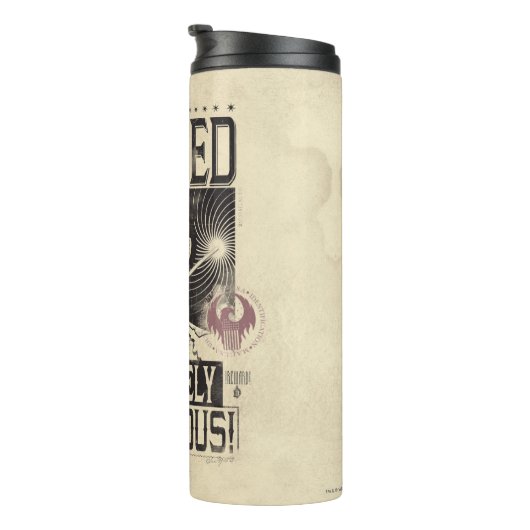 Gezocht Poster met veel en zeer gevaarlijke eigens Thermosbeker (Geroteerd rechts)