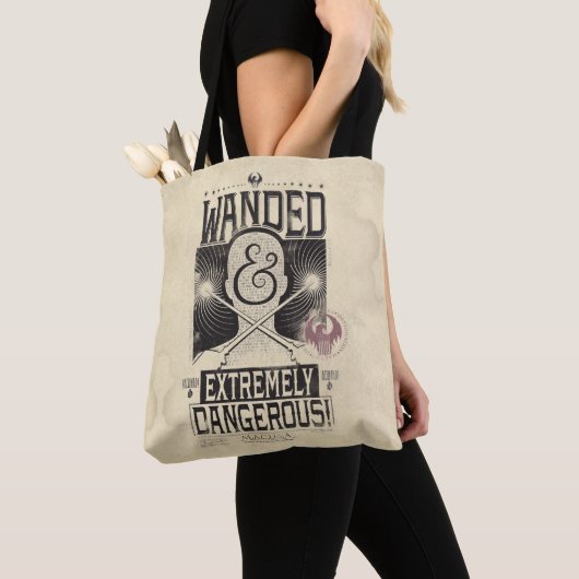 Gezocht Poster met veel en zeer gevaarlijke eigens Tote Bag (Dichtbij)