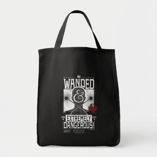 Gezocht Poster met veel en zeer gevaarlijke eigens Tote Bag (Voorkant)