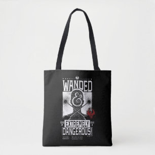 Gezocht Poster met veel en zeer gevaarlijke eigens Tote Bag