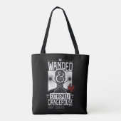 Gezocht Poster met veel en zeer gevaarlijke eigens Tote Bag (Achterkant)