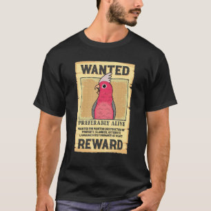 Gezocht Poster Parrot I met Roos gekweekt Galah Co T-shirt