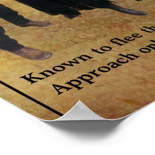 Gezocht Poster Ruckus & Sky Queen (Hoek)