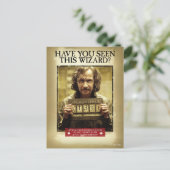 Gezocht Poster Sirius Zwarts Briefkaart (Staand voorkant)