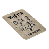 Gezocht Poster: Trump Crime Family Magneet (Rechterzijde)