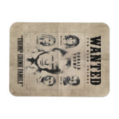 Gezocht Poster: Trump Crime Family Magneet (Horizontaal)