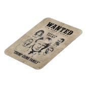 Gezocht Poster: Trump Crime Family Magneet (Linkerzijde)