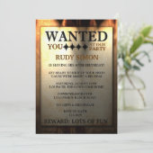 Gezocht Poster Uitnodigingen van de Sheriff (Staand voorkant)